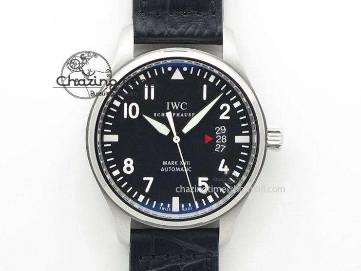 MIROTIME 0314 Classic Aquatimer Chrono IW376803 V6F 1:1 Best Edition Black Dial On SS Bracelet A 7361